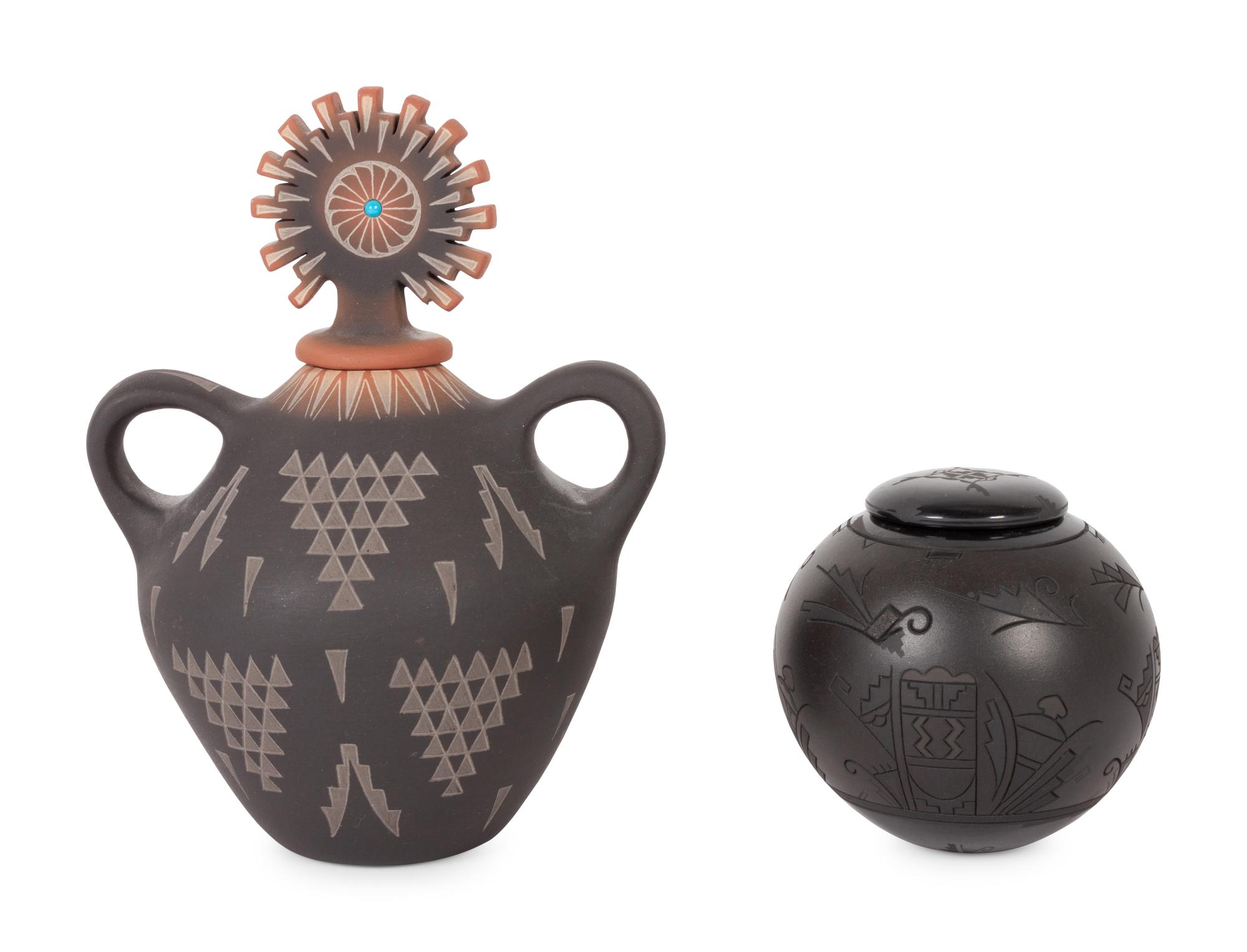 Santa Clara Lidded Jars