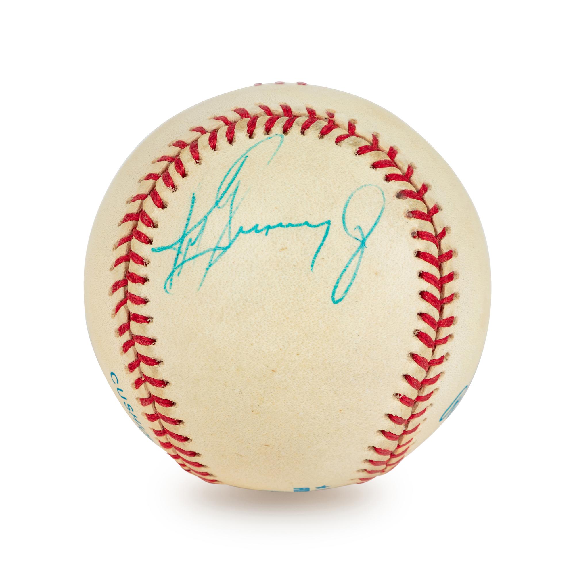 A Vintage Ken Griffey Jr. Signed Autograph Baseball (Beckett Authentication Services BAS Certified),