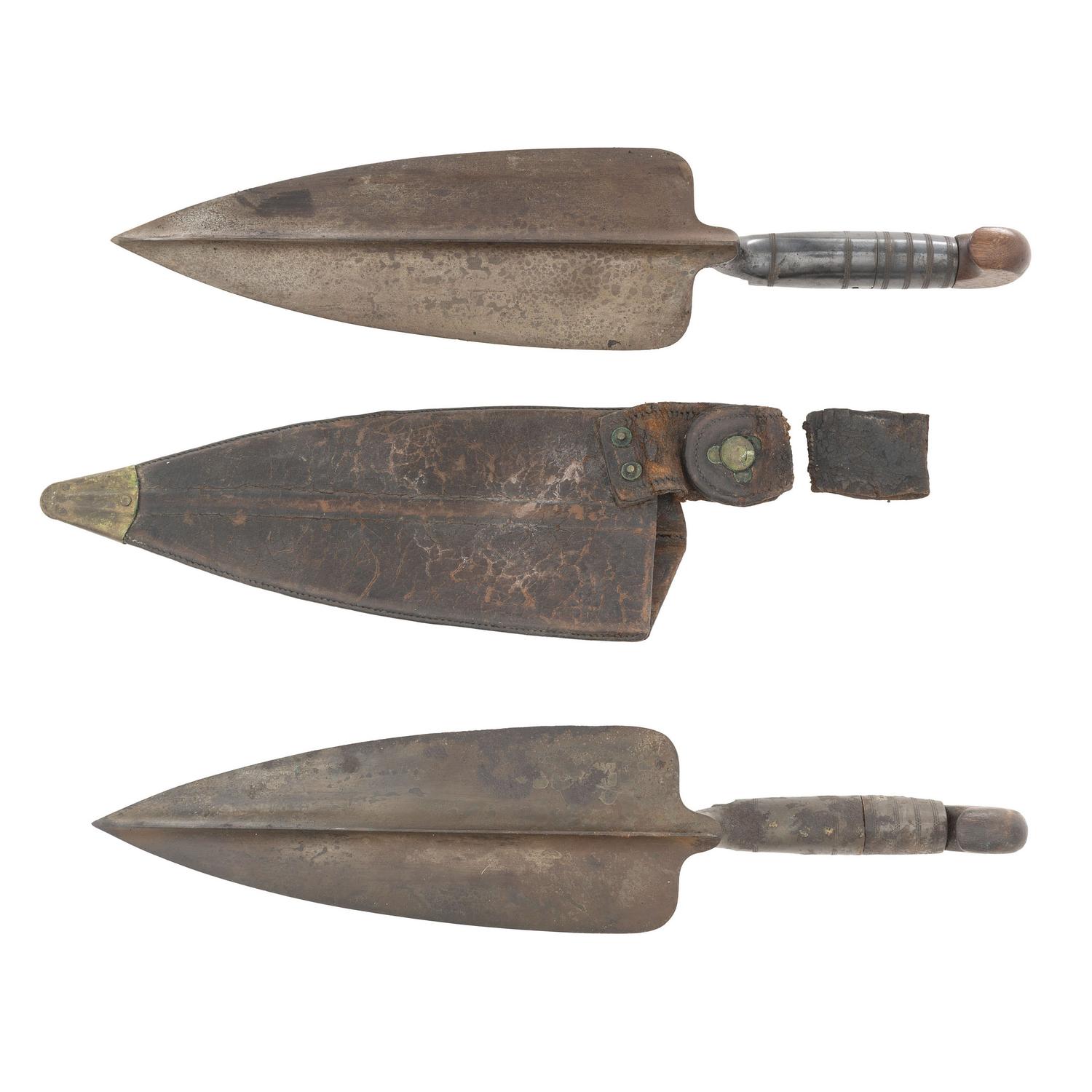 Original US Trowel Bayonet with Reproduction Bayonet and Accessories