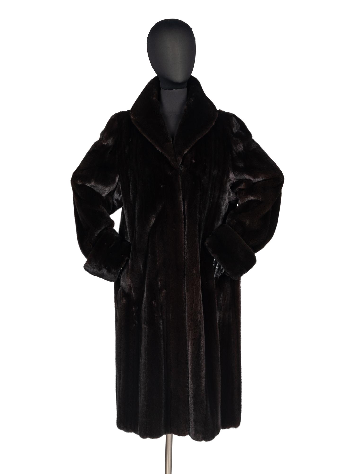J. Mendel Ranch Mink Full-Length Coat