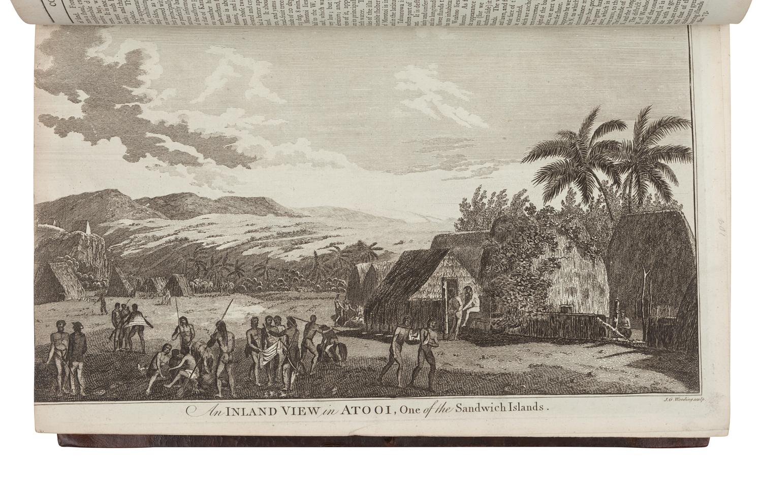 [TRAVEL & EXPLORATION]. [COOK, James, Captain (1728-1779)]. ANDERSON, George William. New, Authentic, and Complete Collection of Voyages Round the World .... London: for Alex Hogg, [1784-1786].