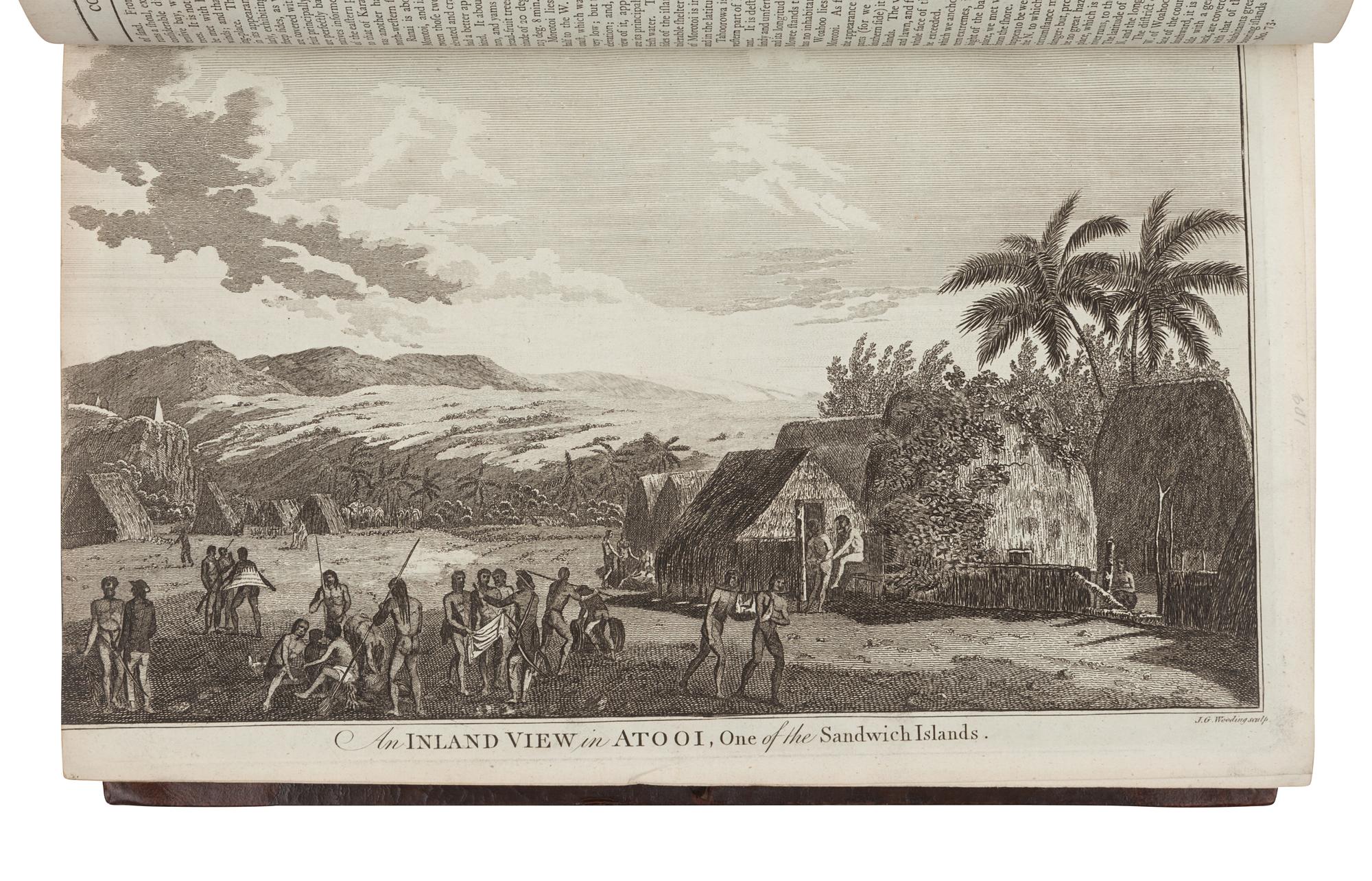 [TRAVEL & EXPLORATION]. [COOK, James, Captain (1728-1779)]. ANDERSON, George William. New, Authentic, and Complete Collection of Voyages Round the World .... London: for Alex Hogg, [1784-1786].