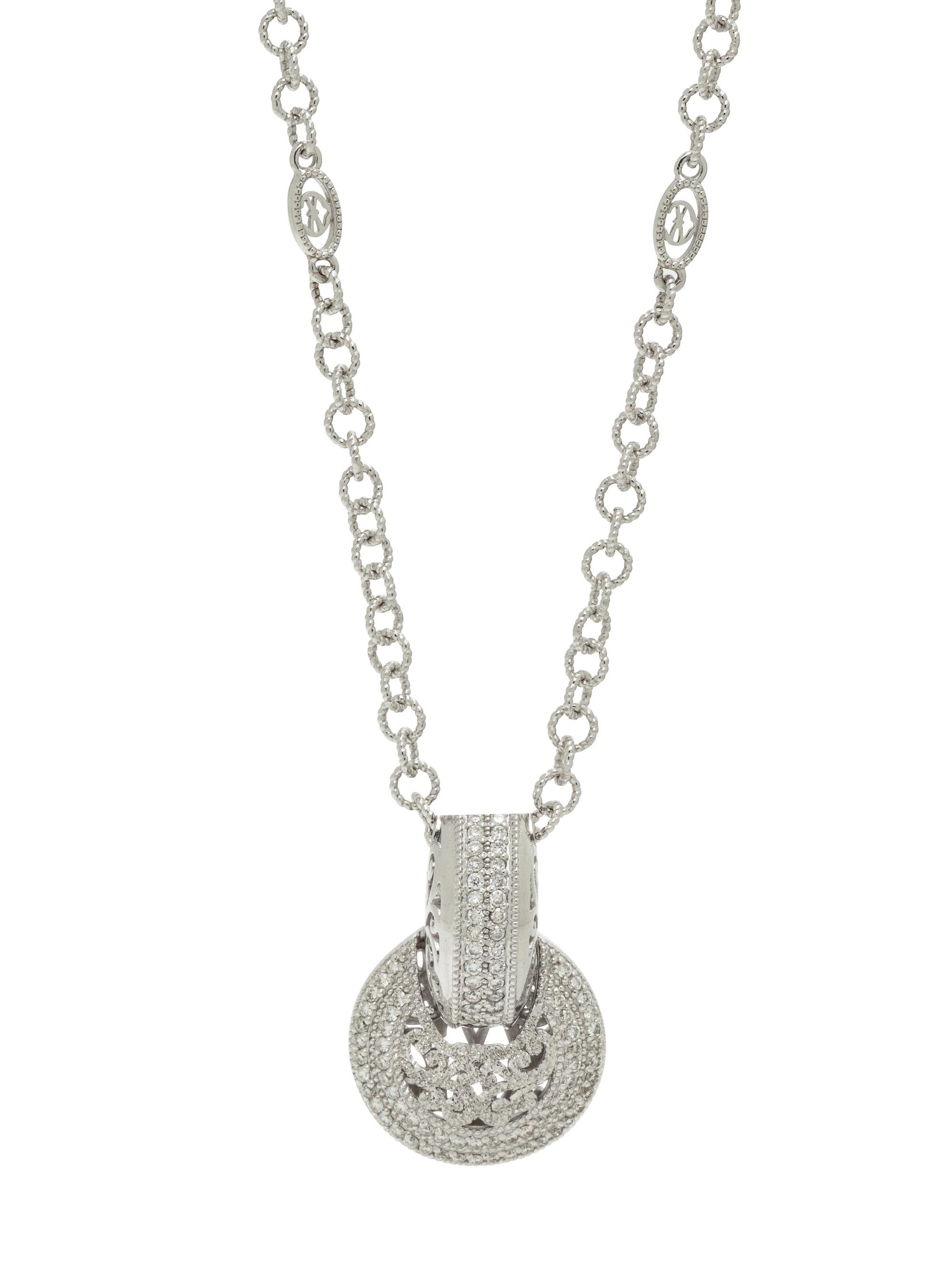CHARIOL, WHITE GOLD AND DIAMOND PENDANT/NECKLACE