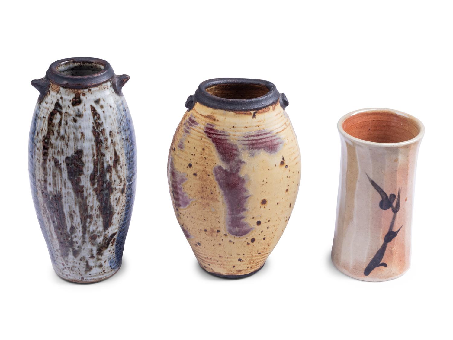 Collection of Three Tall Vessels, c. 1999