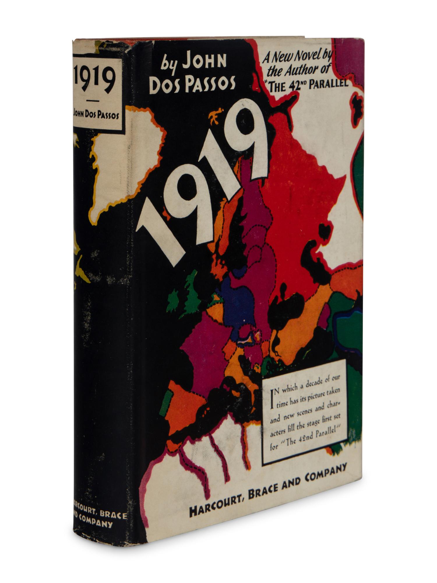 DOS PASSOS, John (1896-1970). 1919 . New York: Harcourt, Brace and Company, 1932.