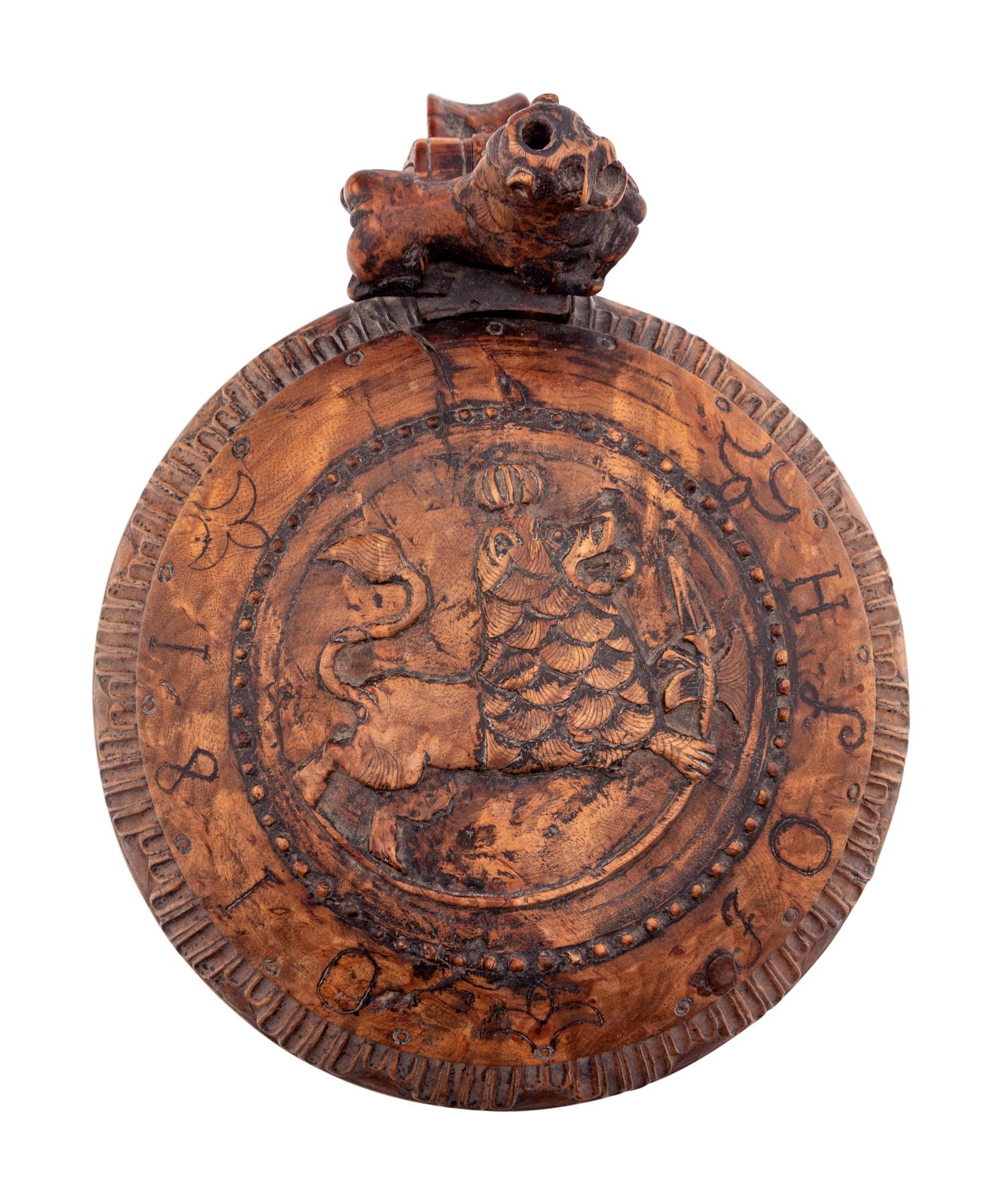 A Northern European Burlwood Tankard