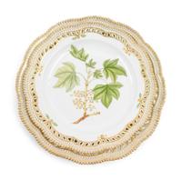 Two Royal Copenhagen Flora Danica Platters