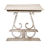 A White-Painted Neoclassical Console Table