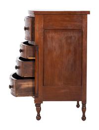 A Federal Cherry Bonnet Chest