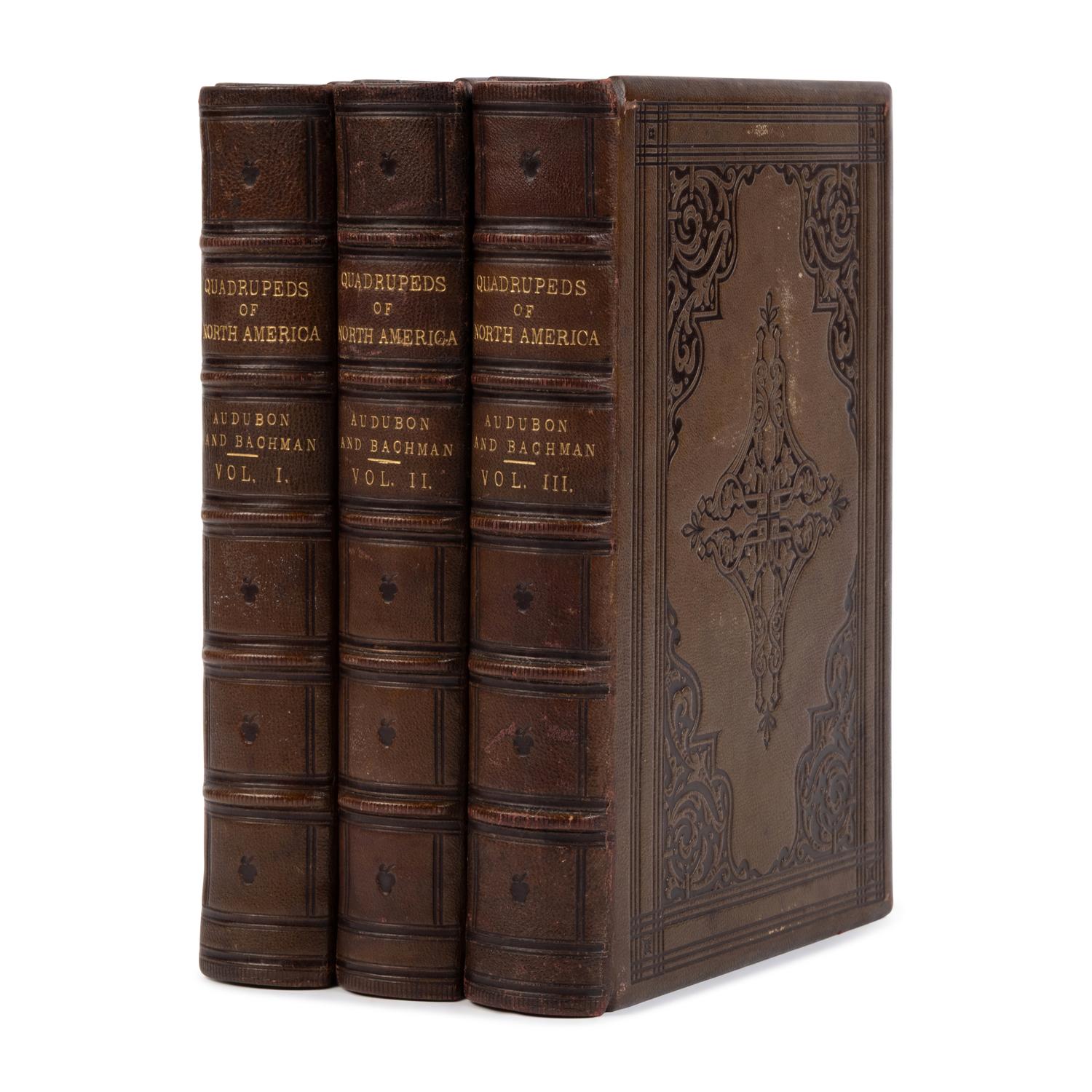 Audubon, John James (1785-1851) and John Bachman (1790-1874). The Quadrupeds of North America . New York: V.G. Audubon, 1849, 1854, 1854.
