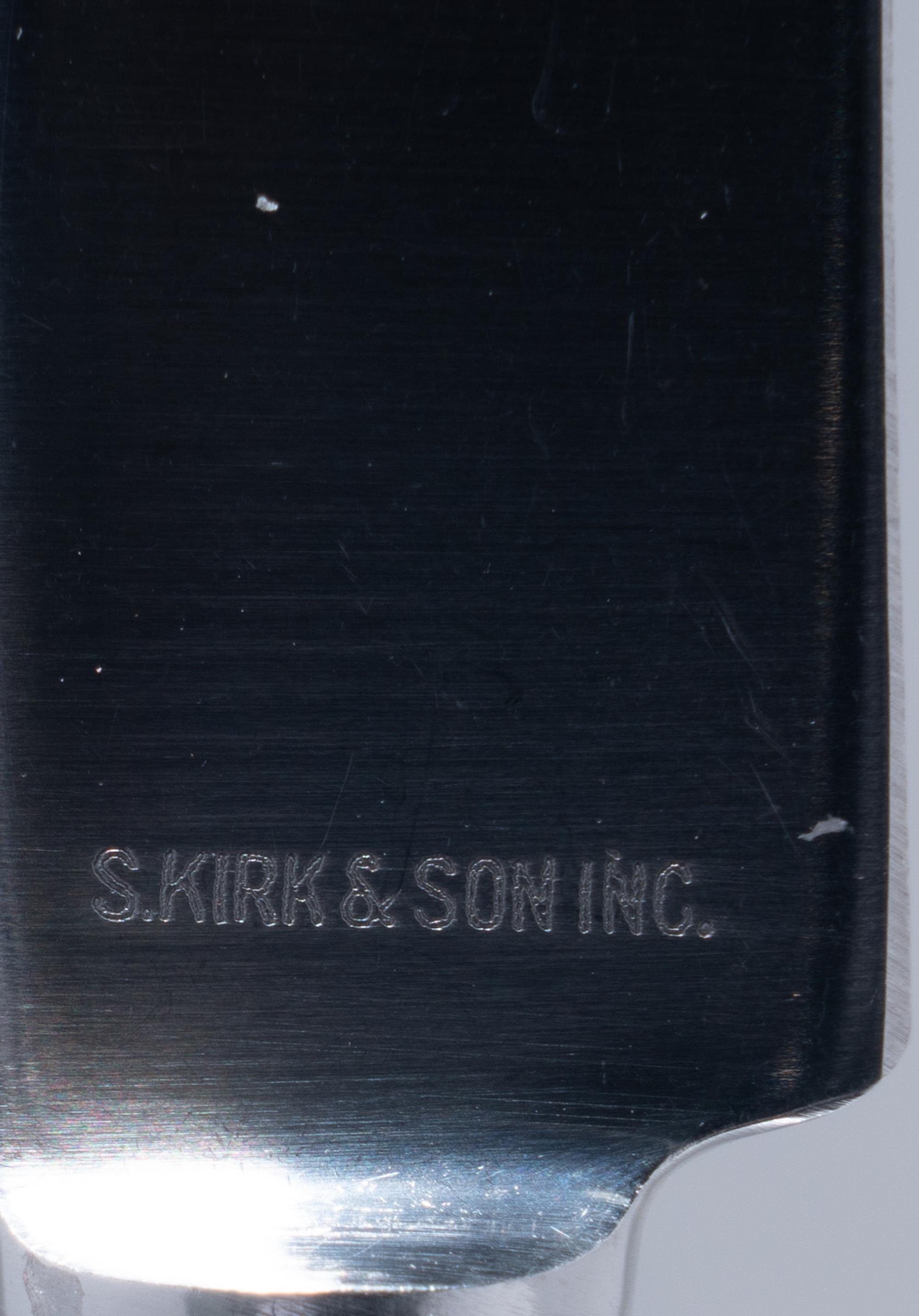 An American Silver Flatware Service