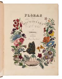 WIRT, Elizabeth Washington Gamble (1784-1857). Flora's Dictionary . Baltimore: Fielding Lucas, 1837.