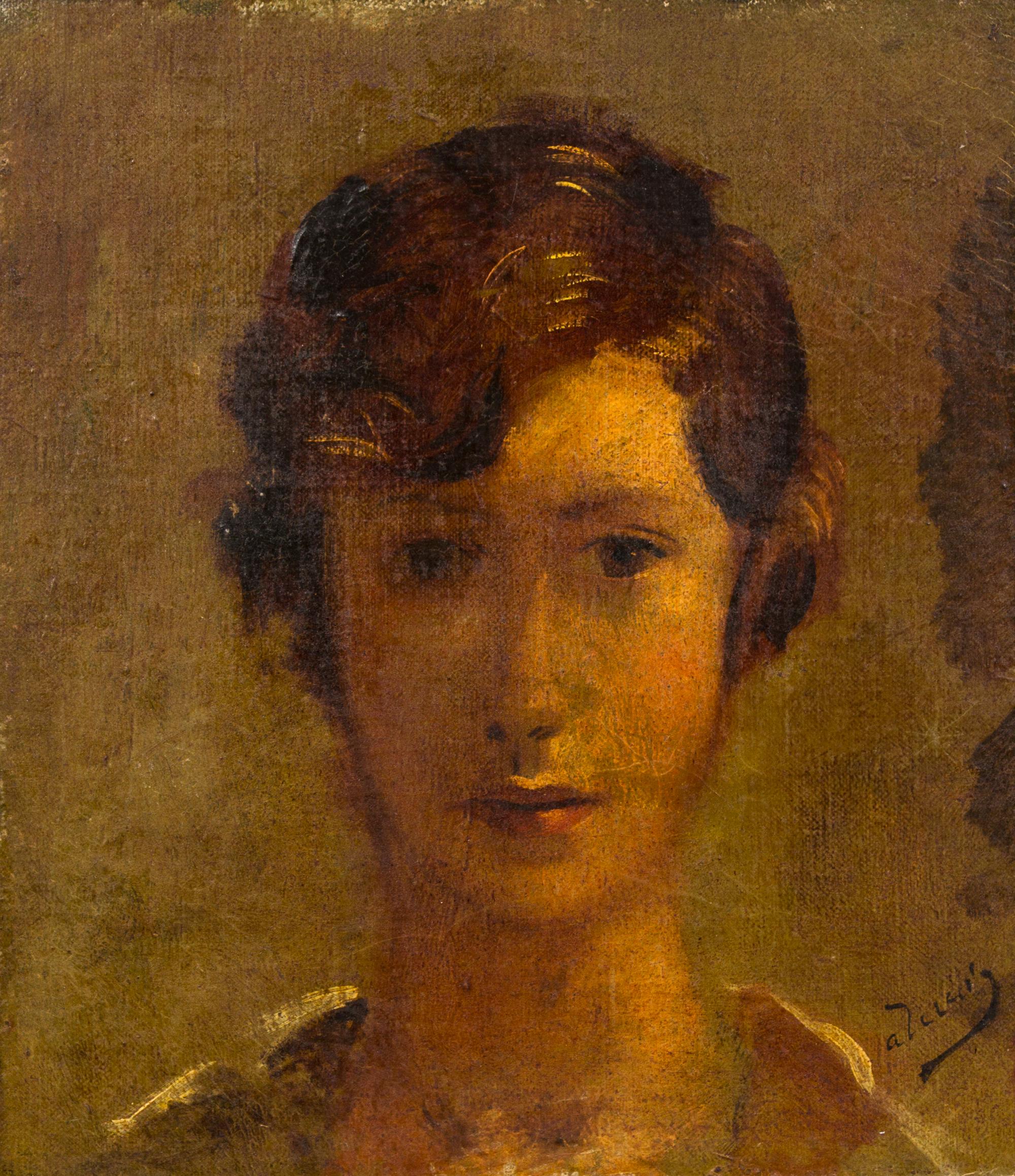 André Derain, (French, 1880-1954), Tete de jeune fille