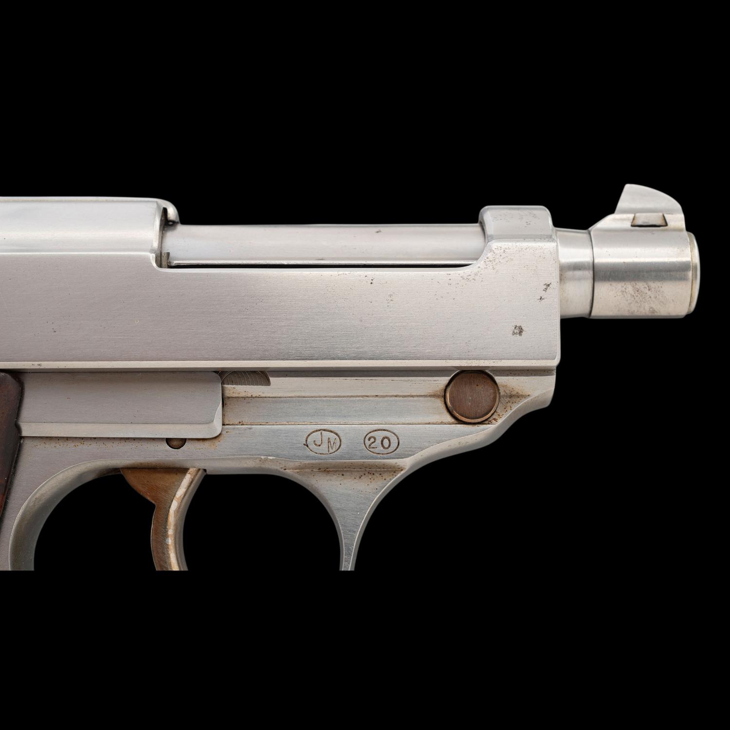 *John Martz Custom Baby P.38 Pistol with Combination Display & Accessories Storage Stand