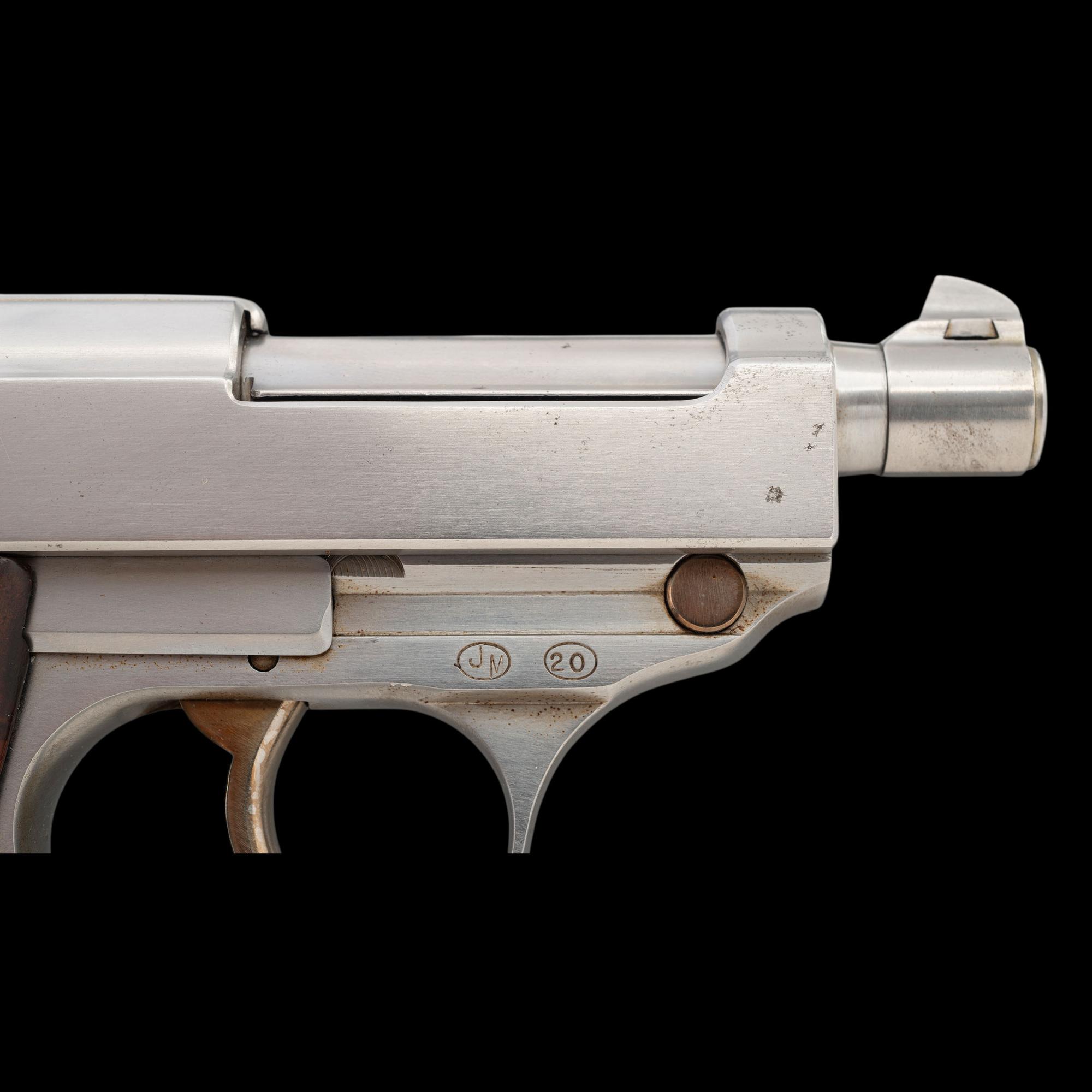 *John Martz Custom Baby P.38 Pistol with Combination Display & Accessories Storage Stand