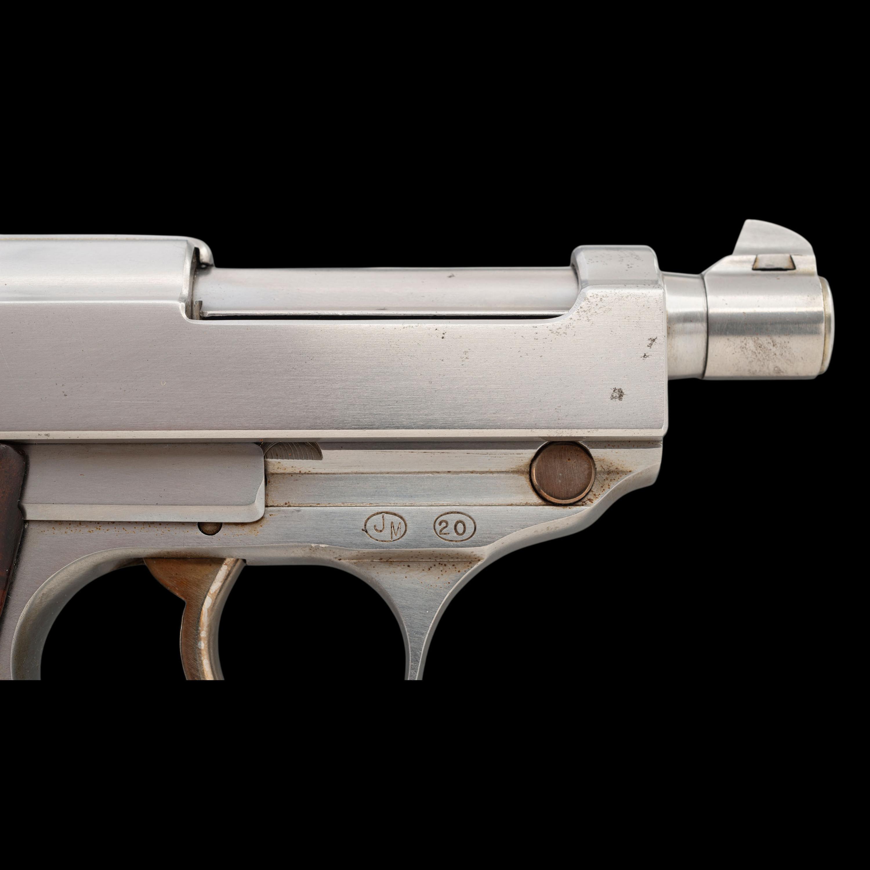 *John Martz Custom Baby P.38 Pistol with Combination Display & Accessories Storage Stand