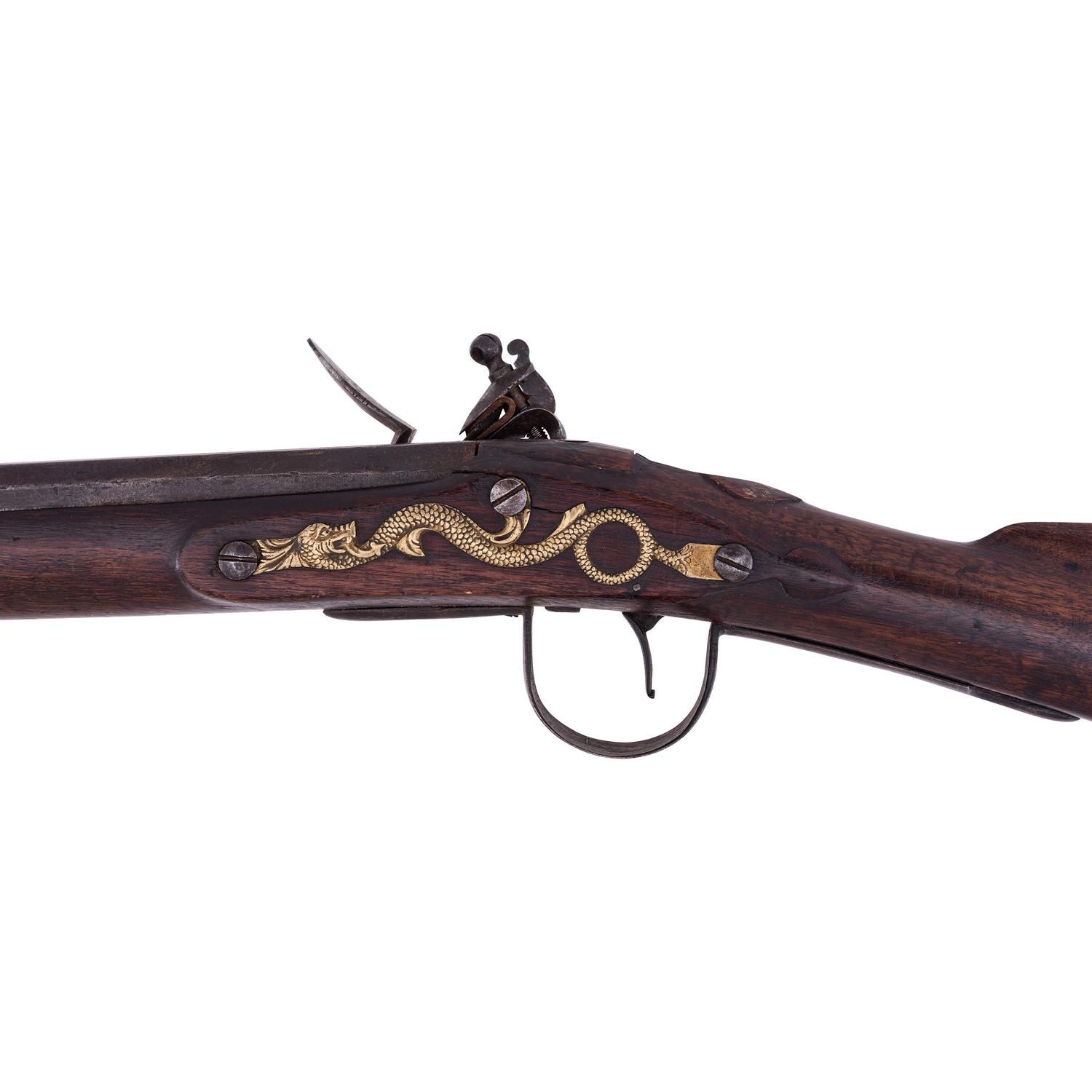 Northwest Trade Flintlock Gun by Parker, Field & Sons - Dated 1839
