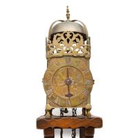 An English Brass Lantern Clock