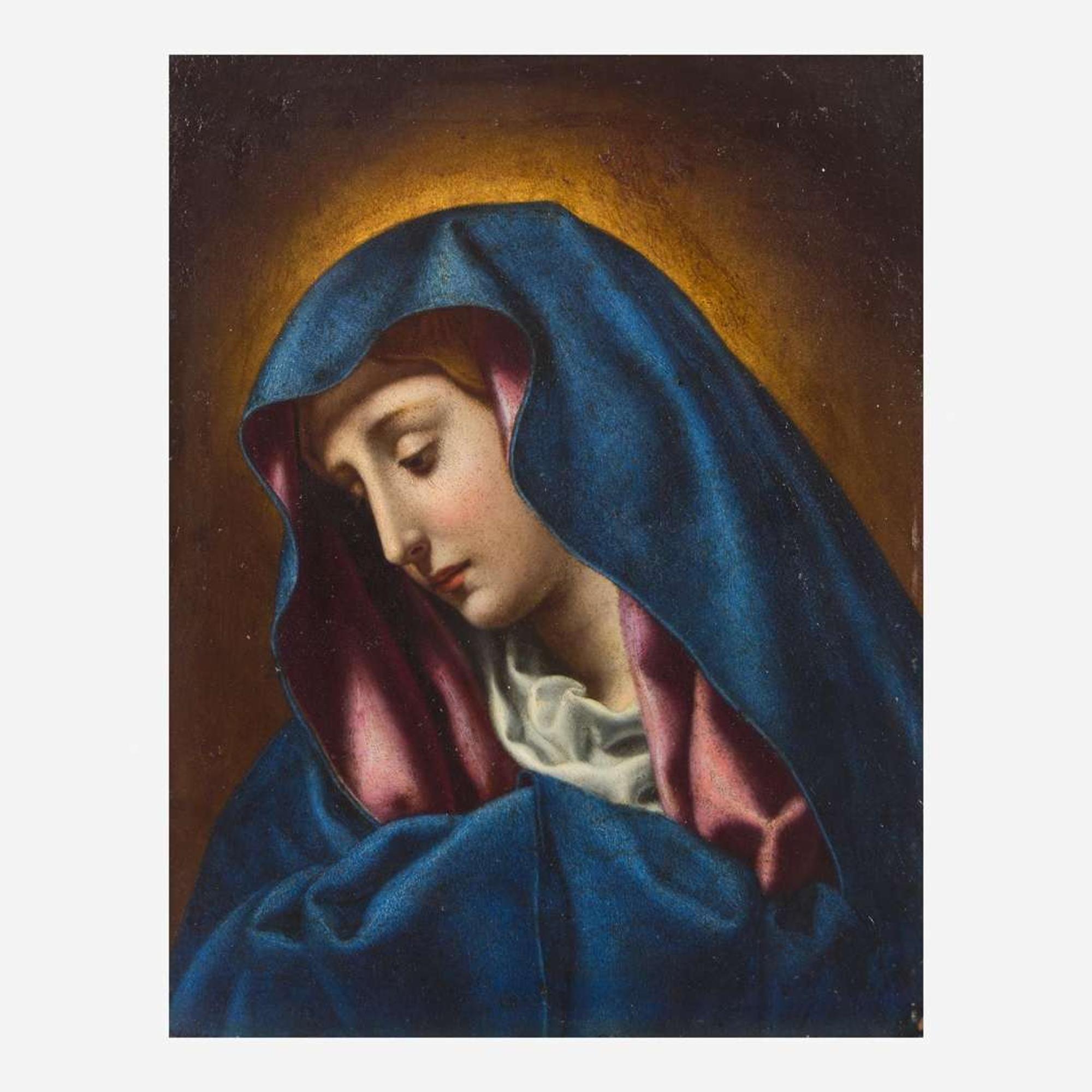 Attributed to Carlo Dolci (Italian, 1616–1686) Crying Madonna