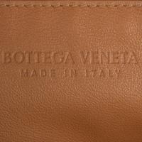 BOTTEGA VENETA, JODIE BAG IN TAN INTRECCIATO LEATHER