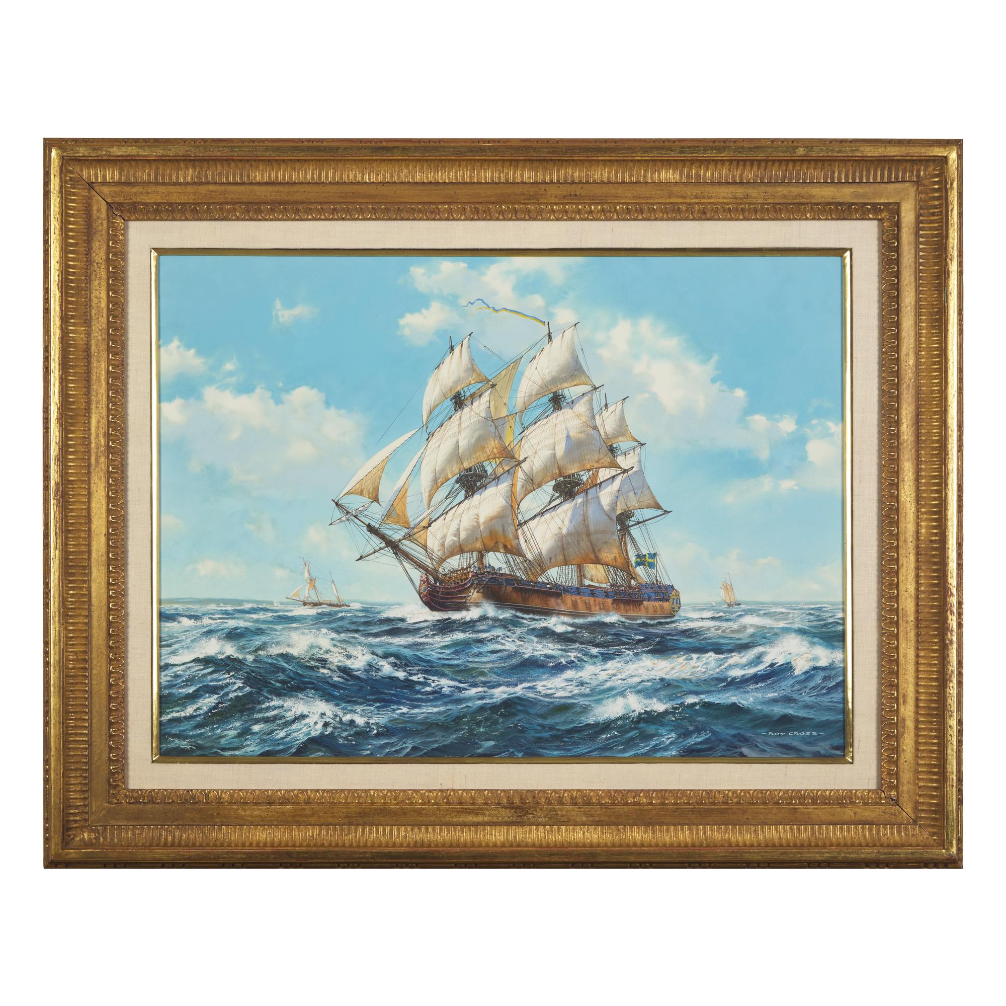 Roy Cross (British, 1924-2024) — The Swedish East Indiaman "Wasa"