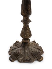 A Chicago Mosaic Leaded Glass Lamp