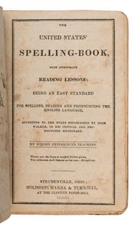 [Ohio Valley]. A group of 6 early frontier spelling and school books, comprising: