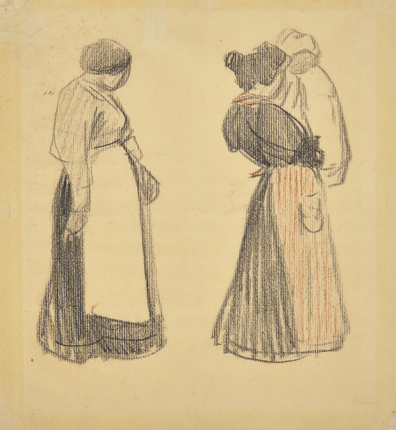 Théophile Steinlen (French, 1852-1923) — Femmes Normandes