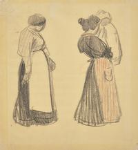 Théophile Steinlen (French, 1852-1923) — Femmes Normandes