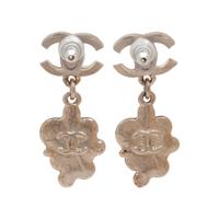 Chanel, CC & Rhinestone Drop Earrings