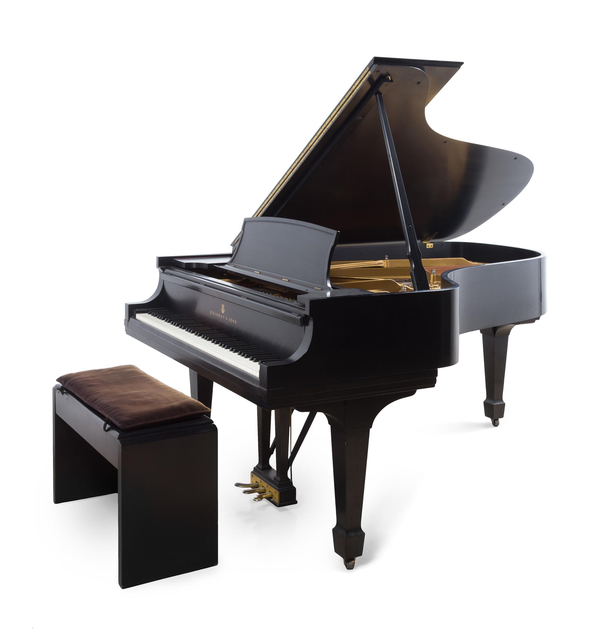 A Steinway & Sons Grand Piano Length of case 84 inches. — MODEL B, 1963