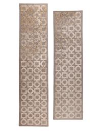 Two Contemporary Tibetan Wool Runners