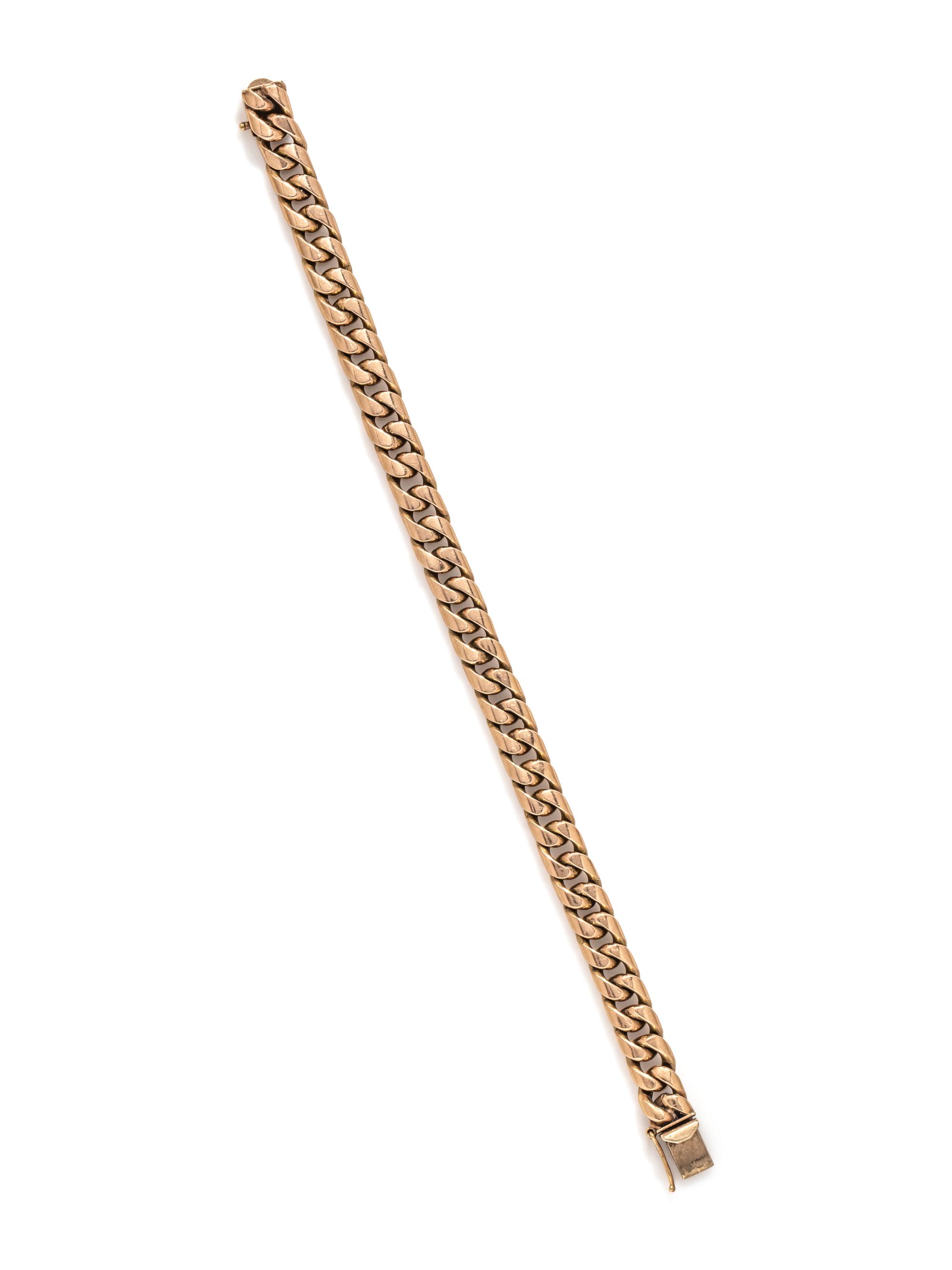 YELLOW GOLD BRACELET