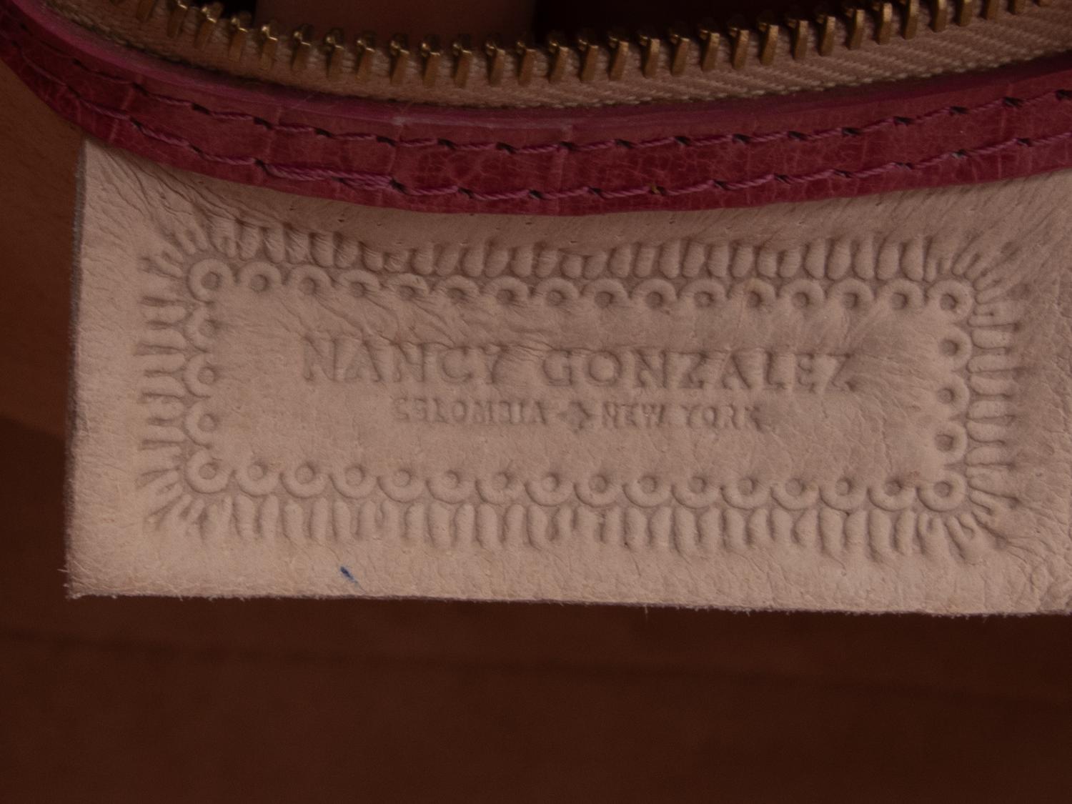 Two Nancy Gonzalez Woven Exotic Skin Totes