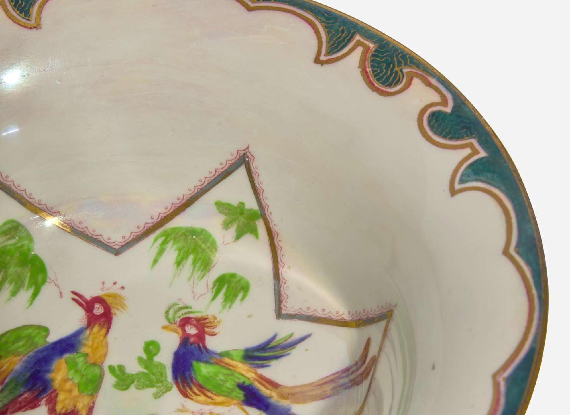 An Unusual Wedgwood Fairyland Lustre Footed Bowl, UK, circa 1925