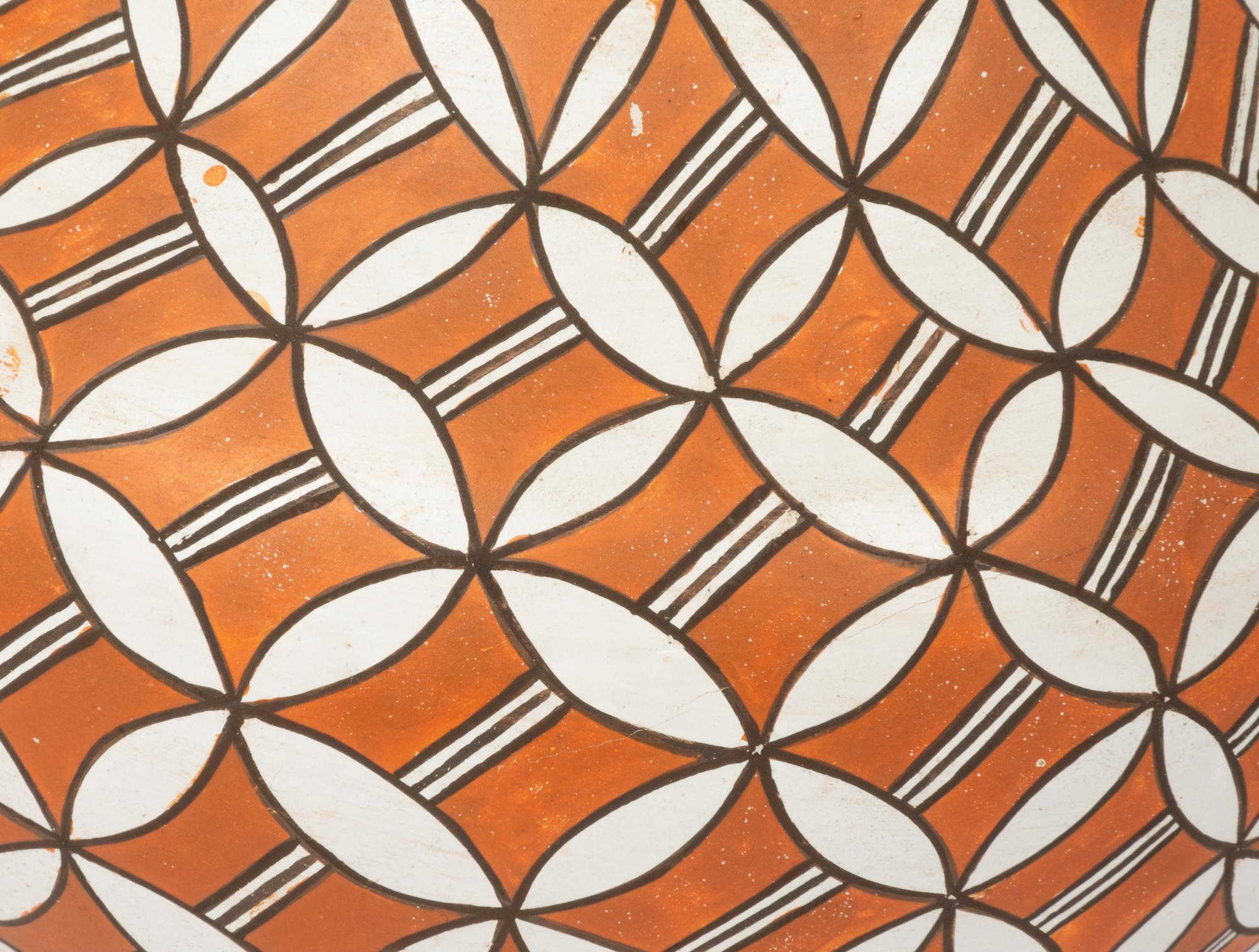 Group of Polychrome Pottery