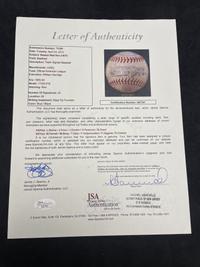 A 1937 Boston Red Sox Team Signed Autograph Baseball Featuring Jimmie Foxx and Lefty Grove (JSA Letter of Authenticity),