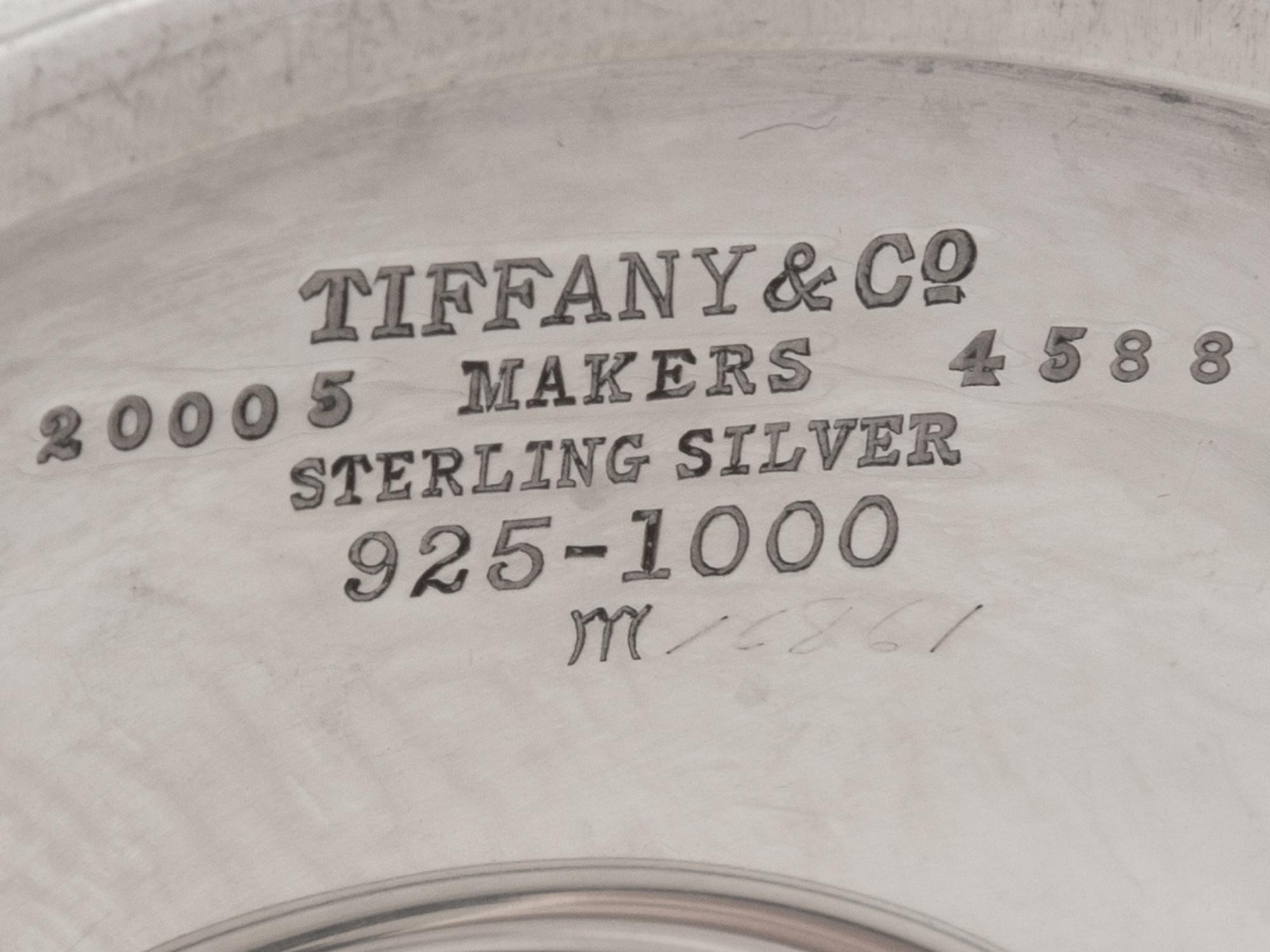 A Tiffany and Co. Silver Trumpet Vase