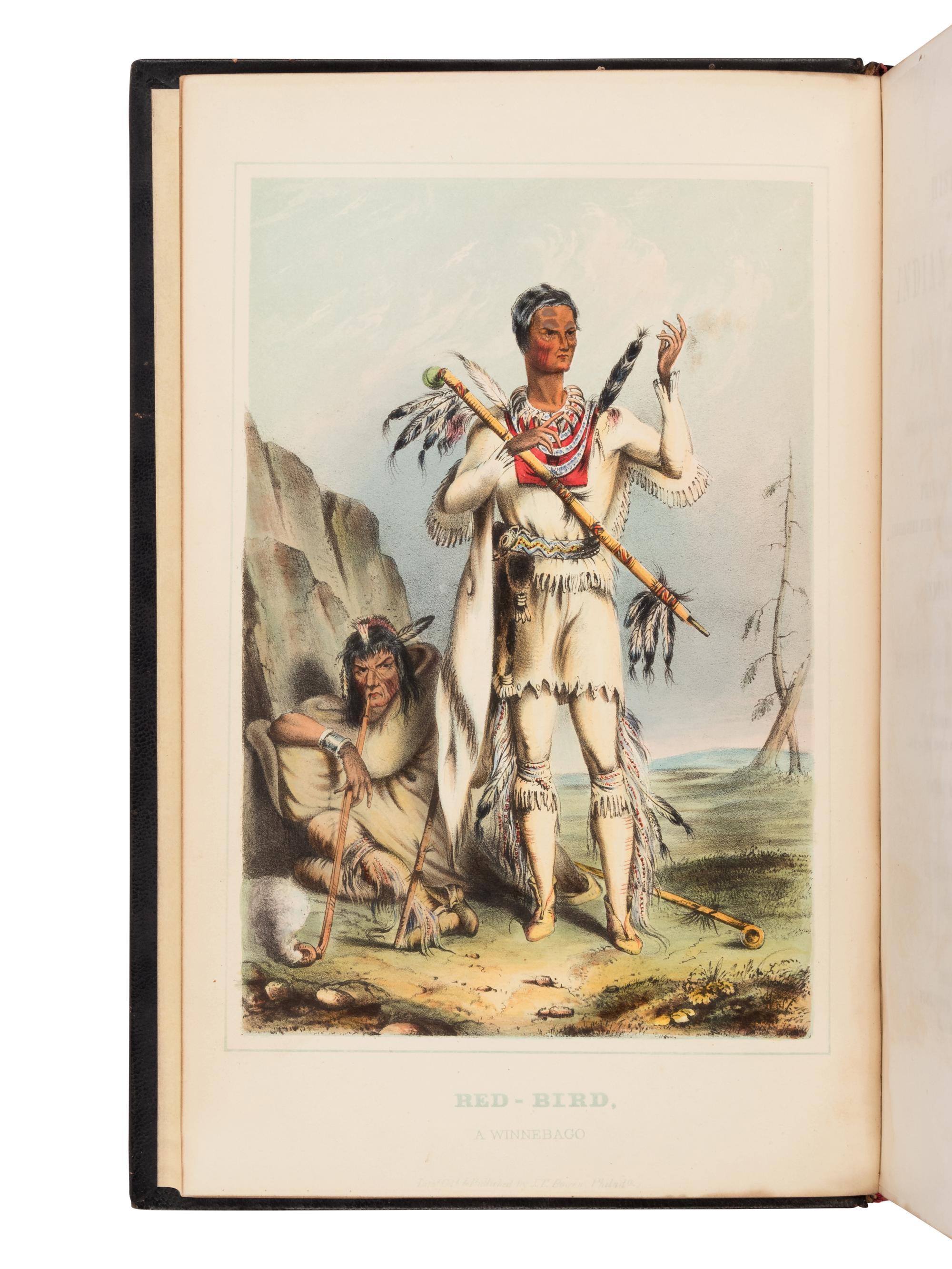 [Native Americana] McKenney, Thomas Loraine, and James Hall. History of the Indian Tribes of North America