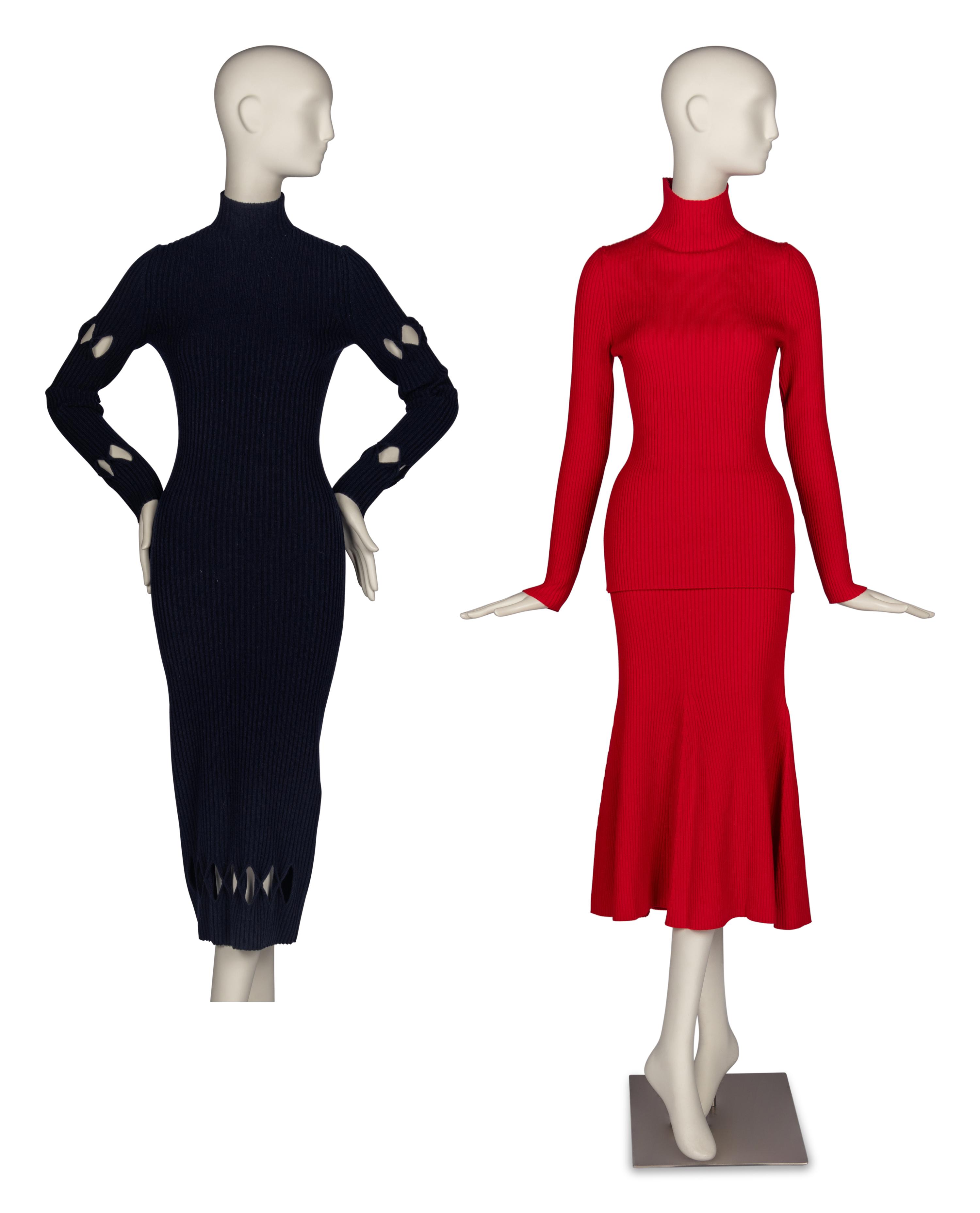Two Victoria Beckham Knit Ensembles