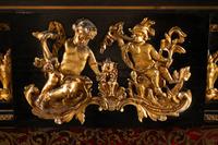 A Napoleon III Gilt Bronze Mounted Boulle Marquetry Cabinet
