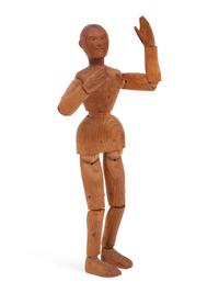 A French Antique Articulated Artist's Model