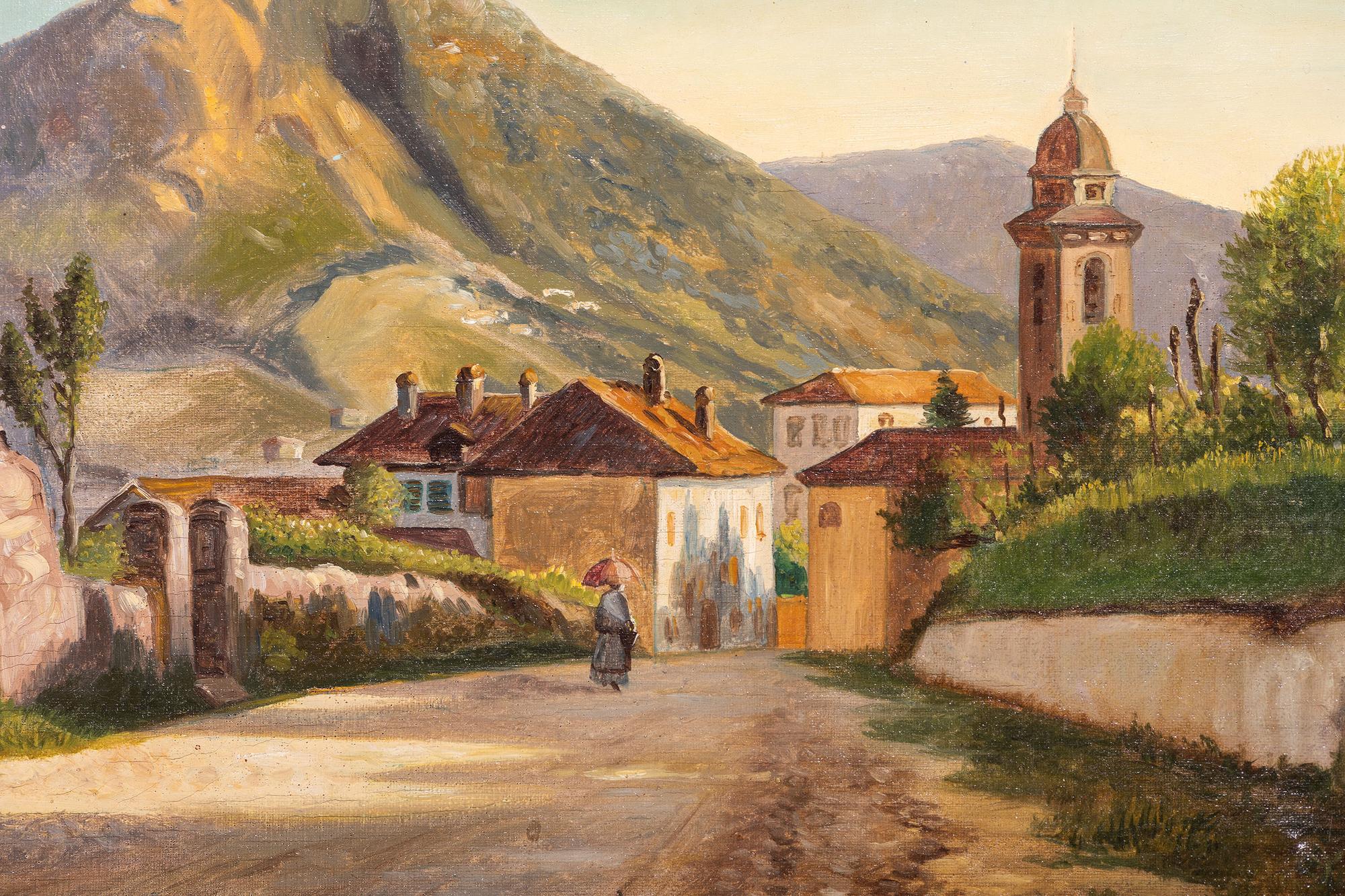 Two Danish Village Scenes