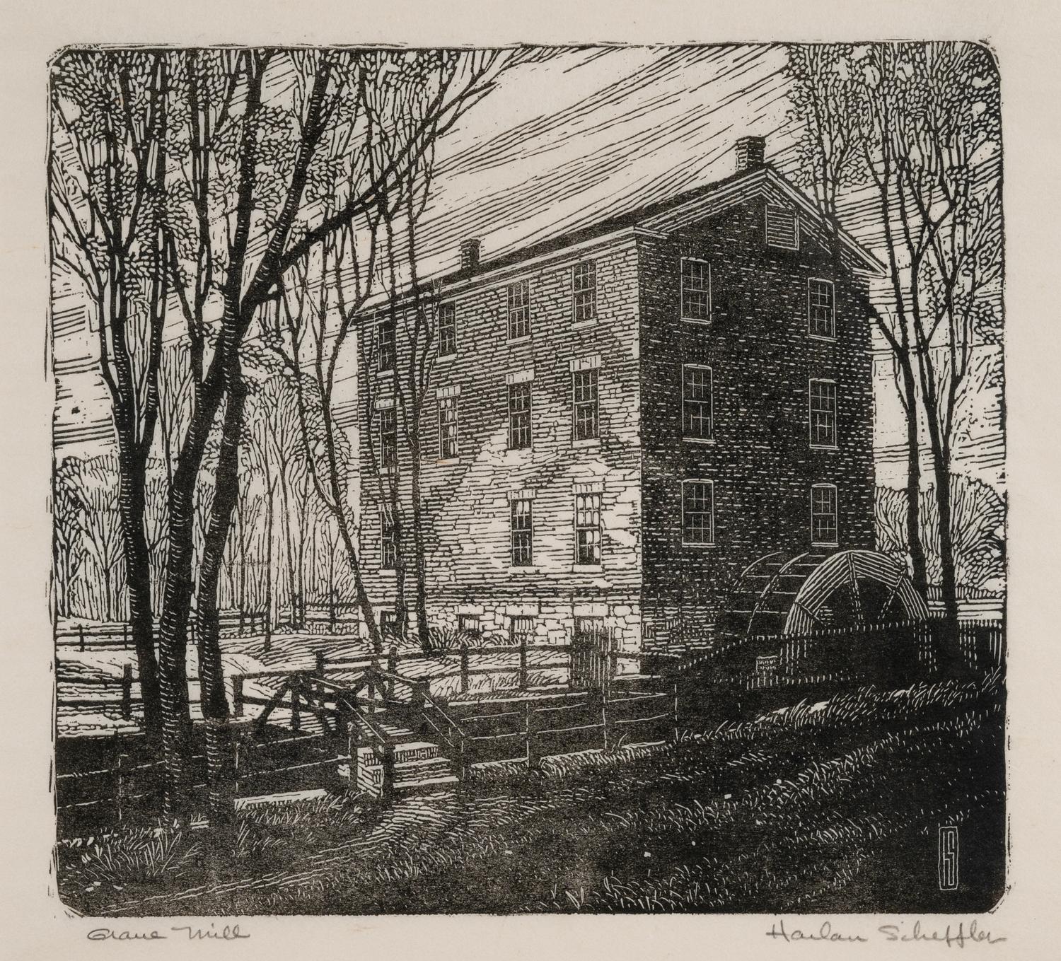 Harlan Scheffler (American, 20th Century)