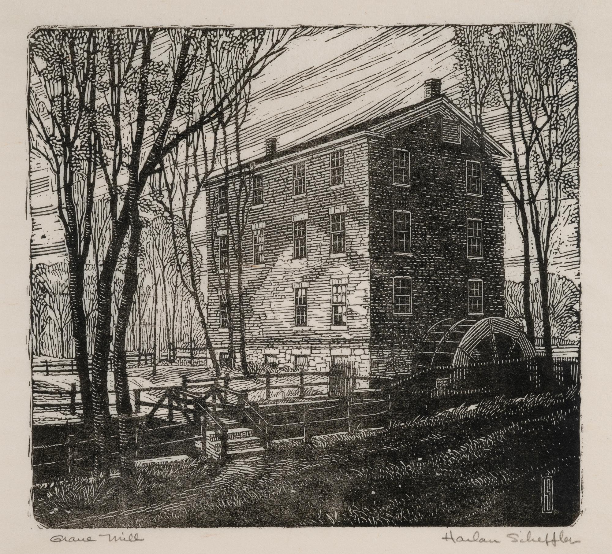 Harlan Scheffler (American, 20th Century)