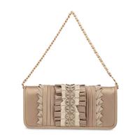 Chanel, Taupe Satin & Ribbon Handbag