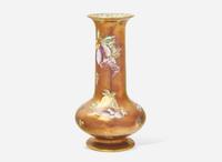 A Wedgwood Bronze Fruit Lustre Vase, UK, circa 1915