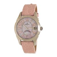 Perrelet, Ref. A2004, Stainless Steel Date Watch with Pink Mother-of-Pearl Dial