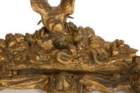 A Continental Gilt Bronze Inkwell with Bird and Nest in the Manner of Pautrot — 19th Century