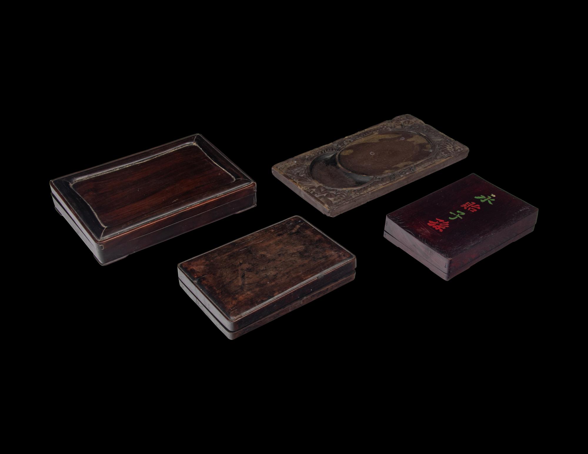 Four Chinese Inkstones